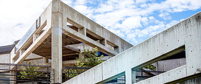 outside view of one of UVU's buildings