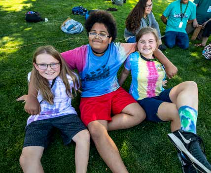 PREP students having fun together