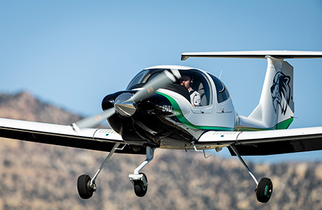 plane flying