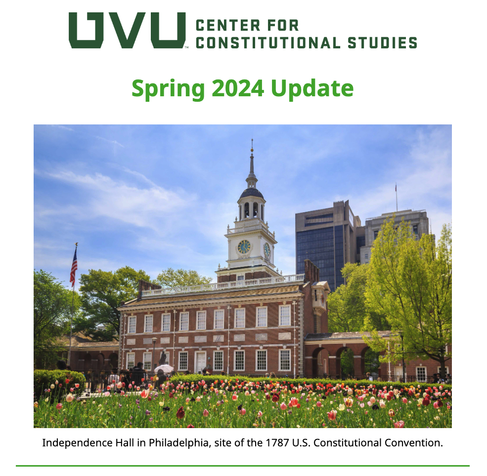 Image of the CCS Newsletter for Spring 2024