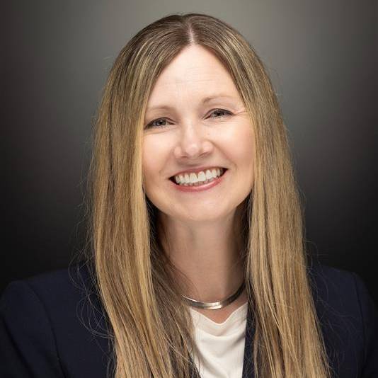 professional headshot of heather f. thiesset