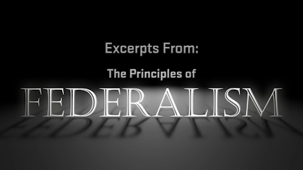 宪法的研究 Federalism