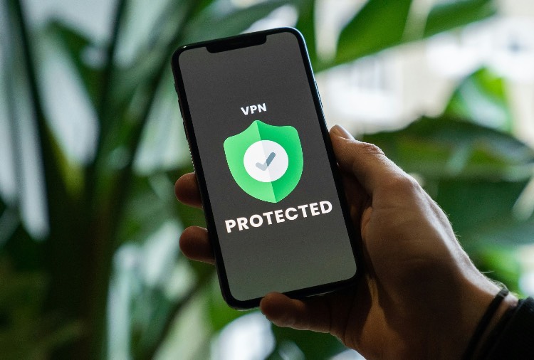 Secure image on cell phone