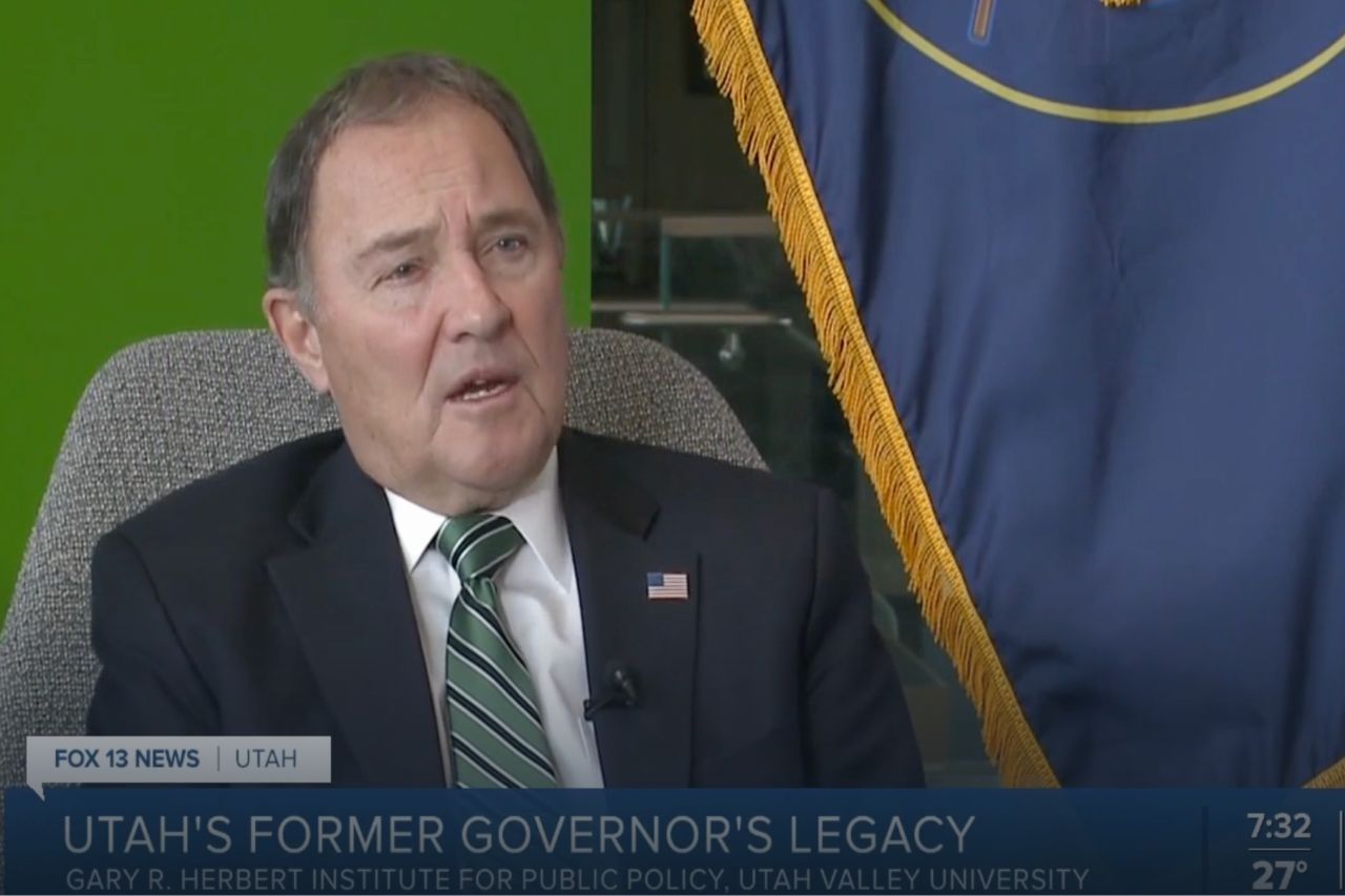 Herbert speaking on his legacy