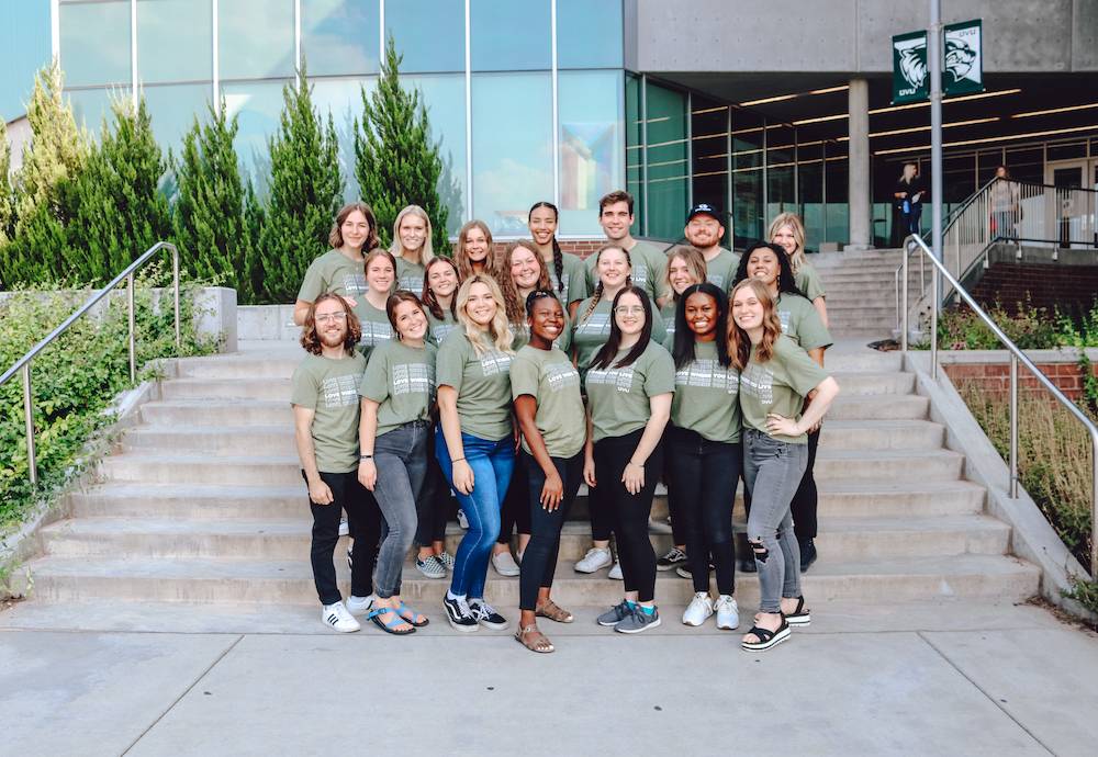 Group of RCL students