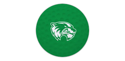 吉祥物 – Kelly Green ball – 白色
