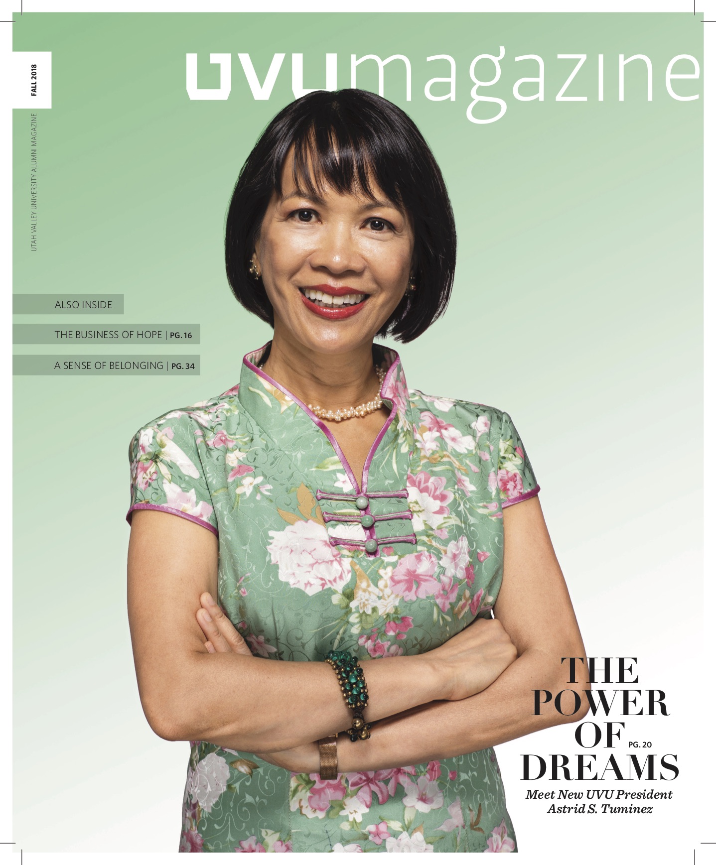 UVU杂志 Fall 2018 Cover