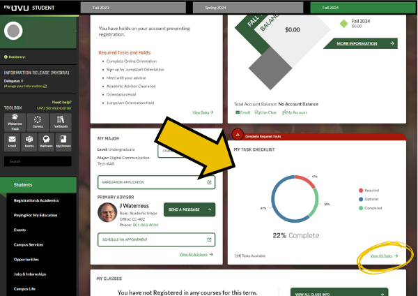 学生 enrollment dashboard